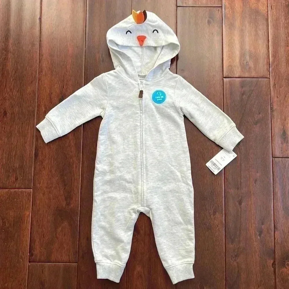 Carter's Thanksgiving Zip-Up Jumpsuit​​